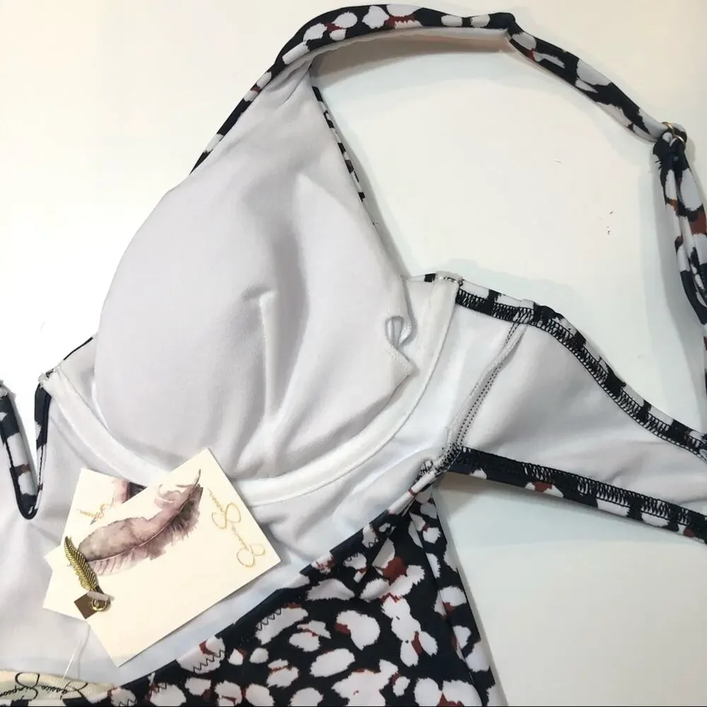 Jessica Simpson V Wire Swim Tankini top